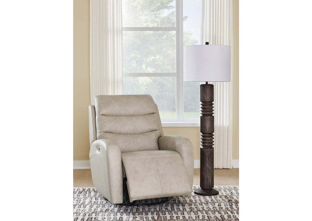 Motion-Max Swivel Glider Power Recliner