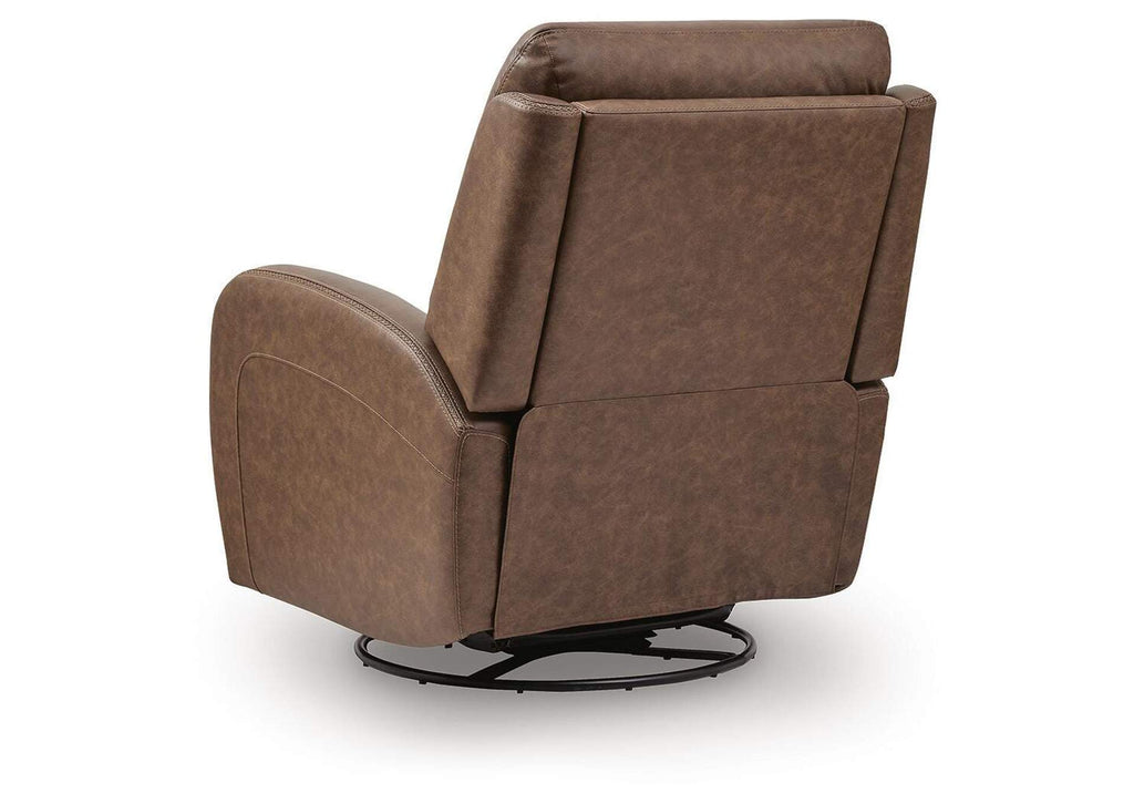 Motion-Max Swivel Glider Power Recliner