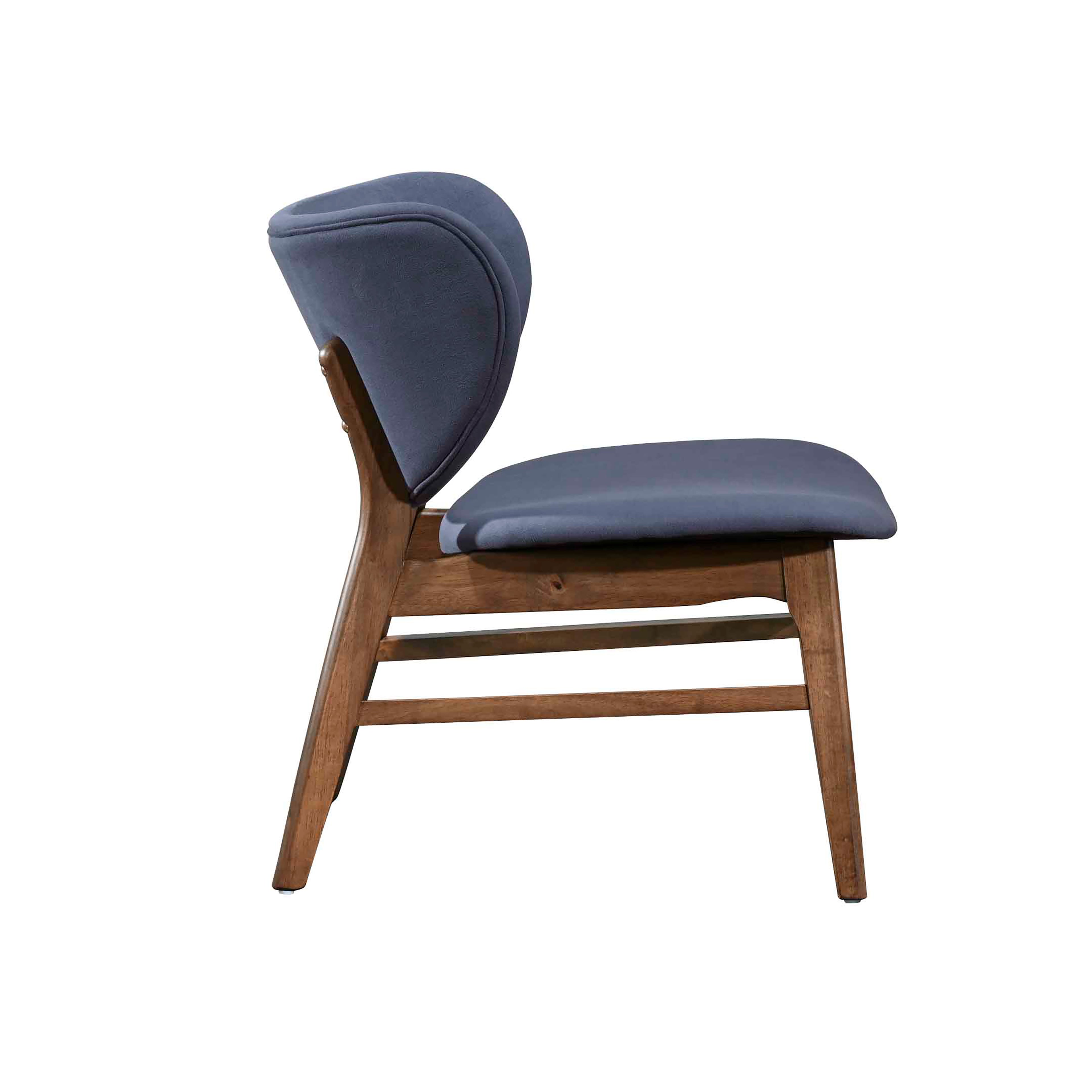 Adler Upholstered Lounge Chair-Blue