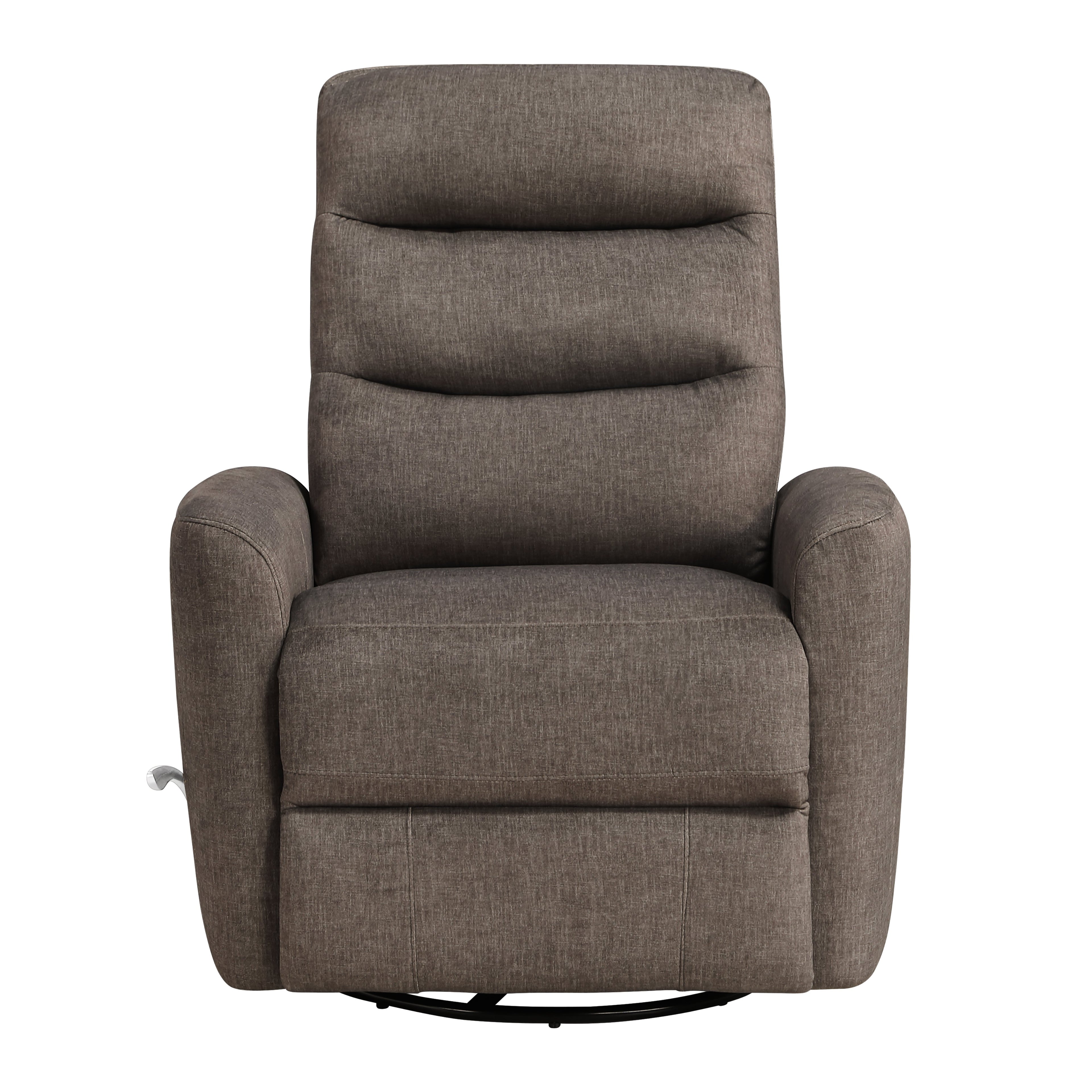 Takami Swivel Recliner - Chocolate / Polyester