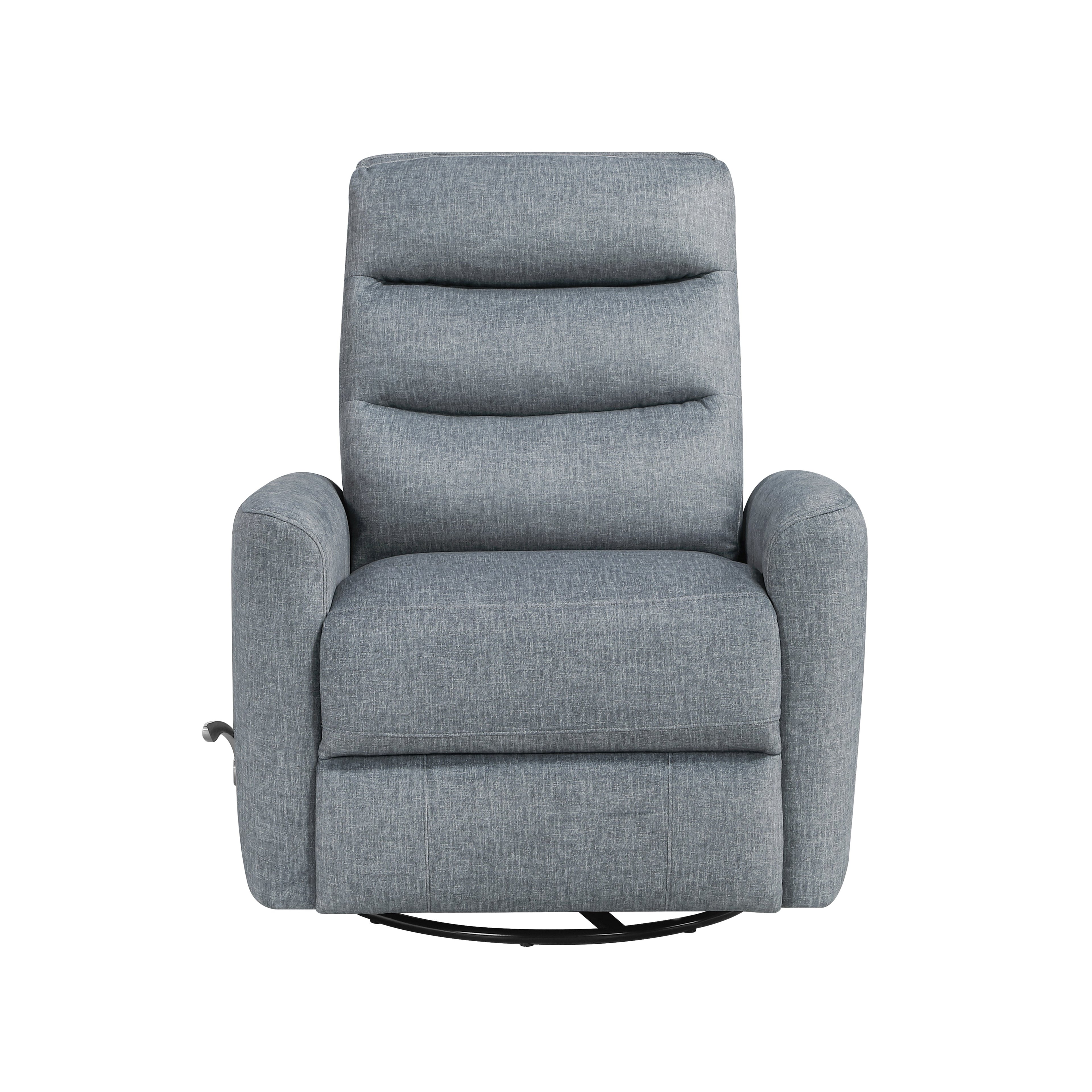 Takami Swivel Recliner - Granite / Polyester