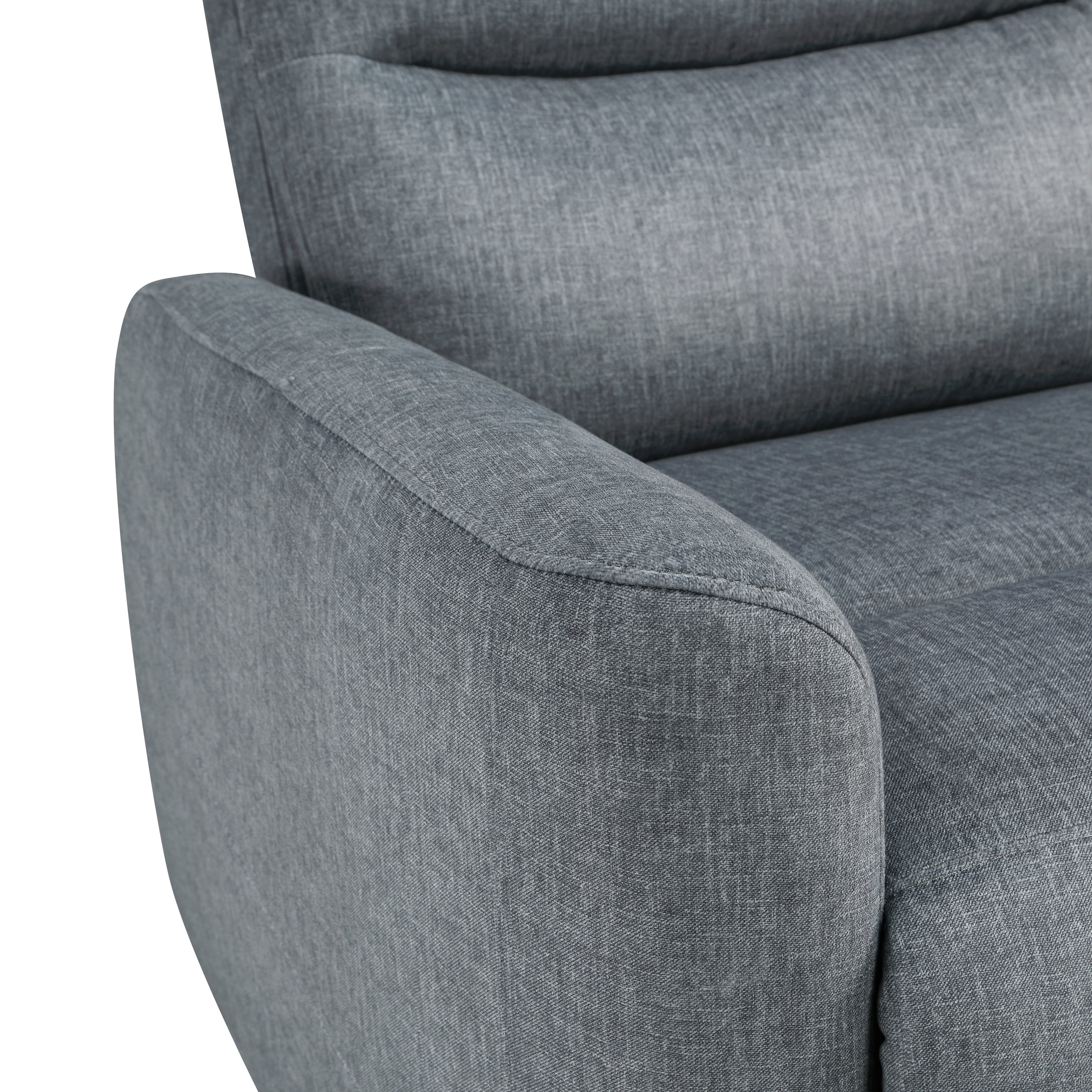 Takami Swivel Recliner - Granite / Polyester