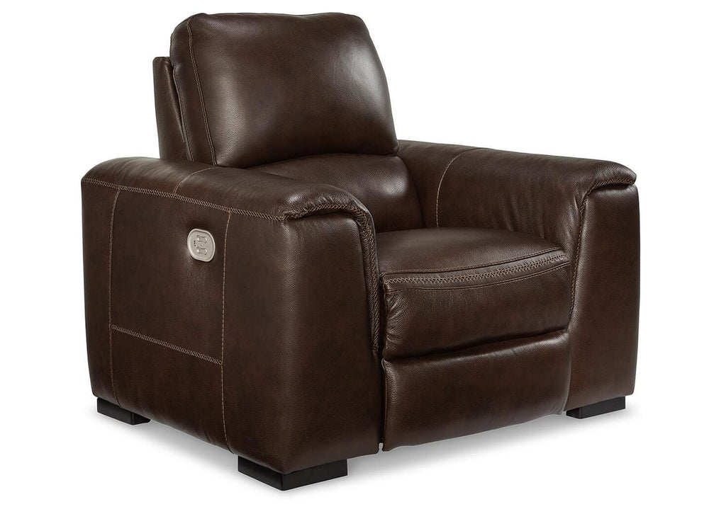 Alessandro Power Recliner angled view