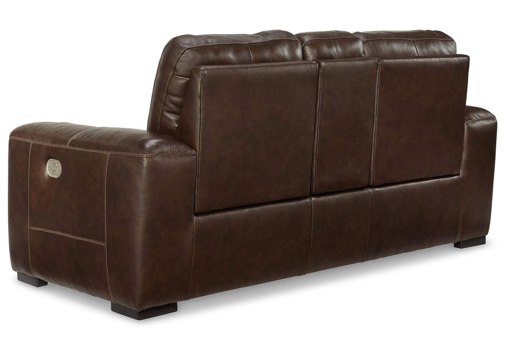 Alessandro Power Reclining Loveseat with Console