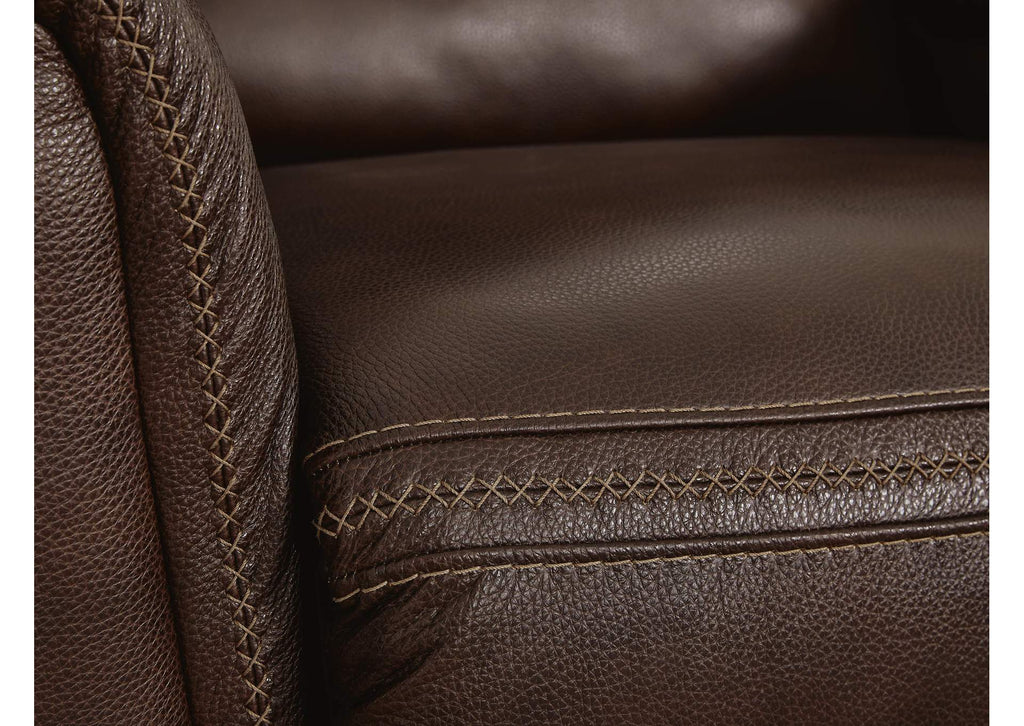 Alessandro Power Reclining Loveseat with Console detail