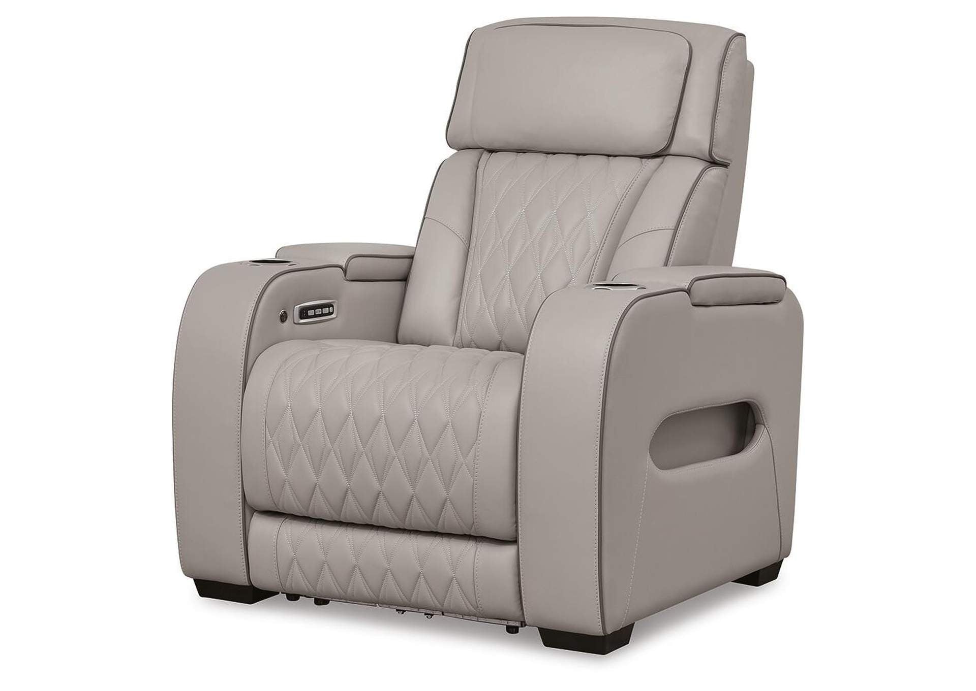 Boyington Power Recliner angled view