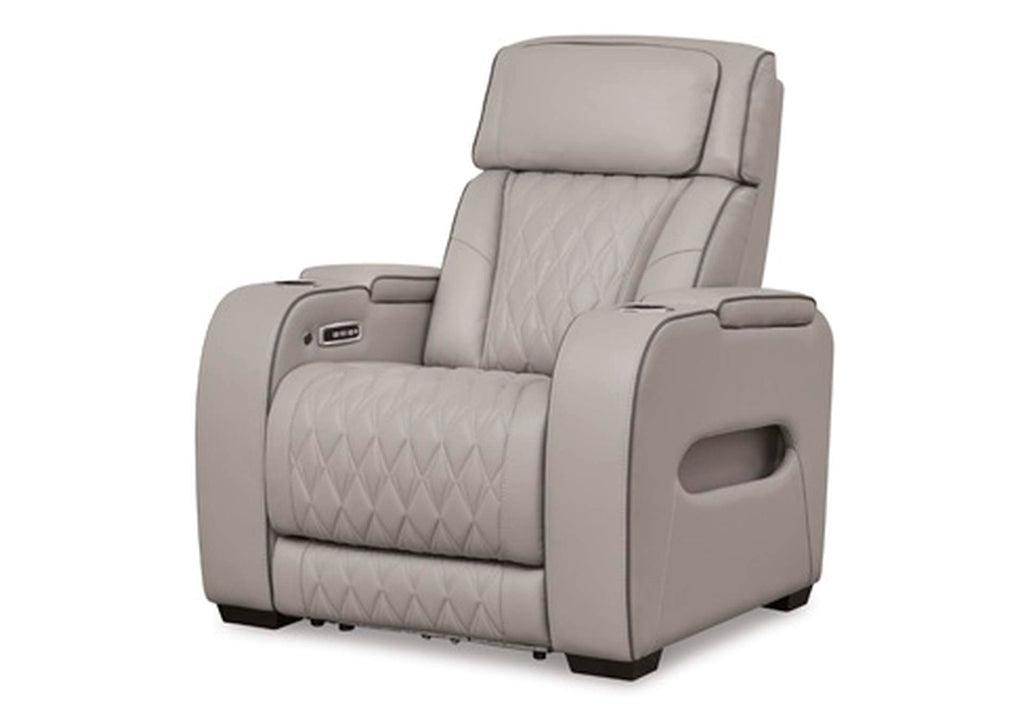 Boyington Power Recliner angled view