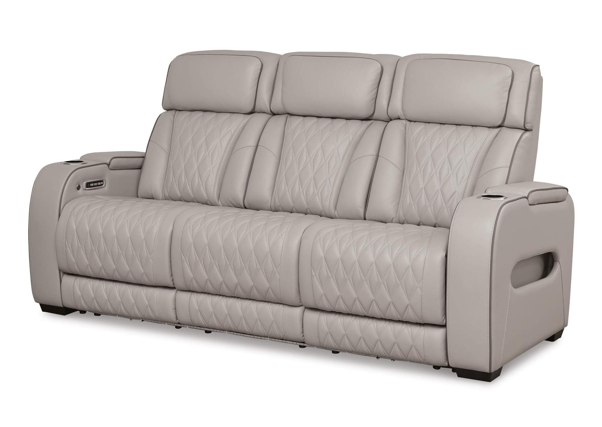 Boyington Power Reclining Sofa angled view