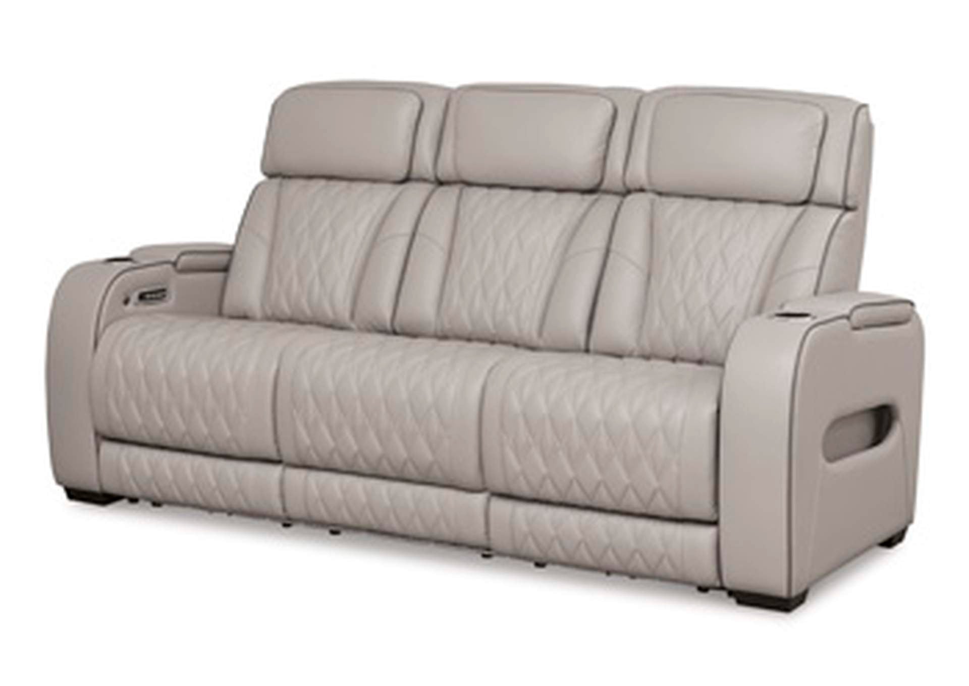 Boyington Power Reclining Sofa angled view