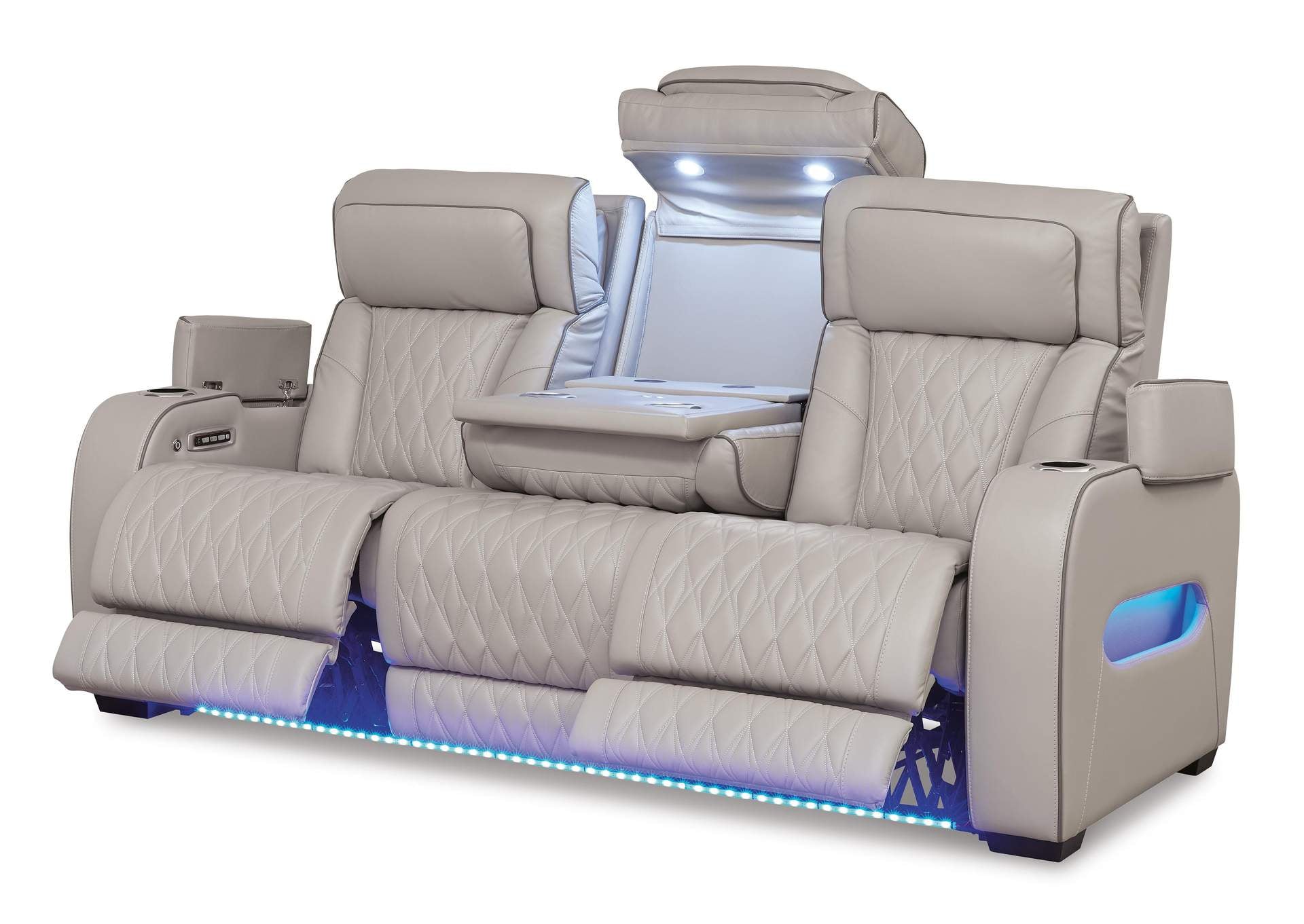Boyington Power Reclining Sofa angled view
