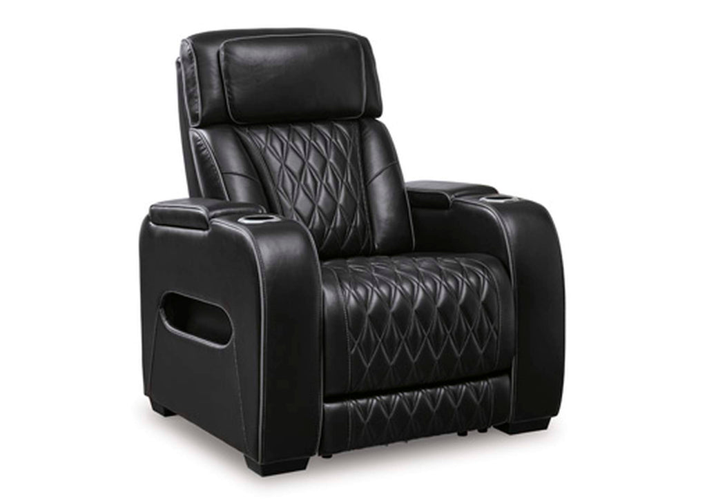 Boyington Power Recliner angled view