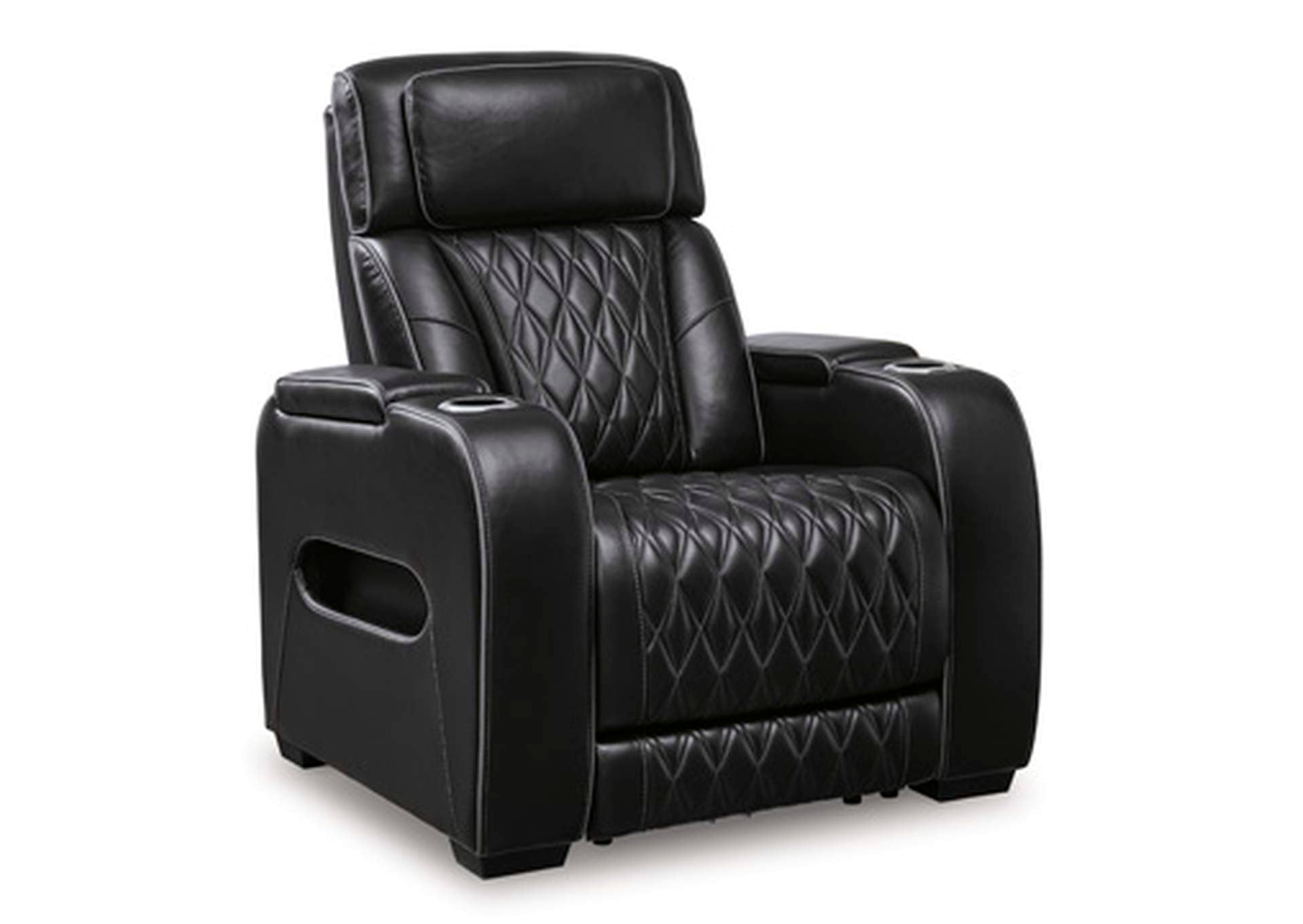 Boyington Power Recliner angled view
