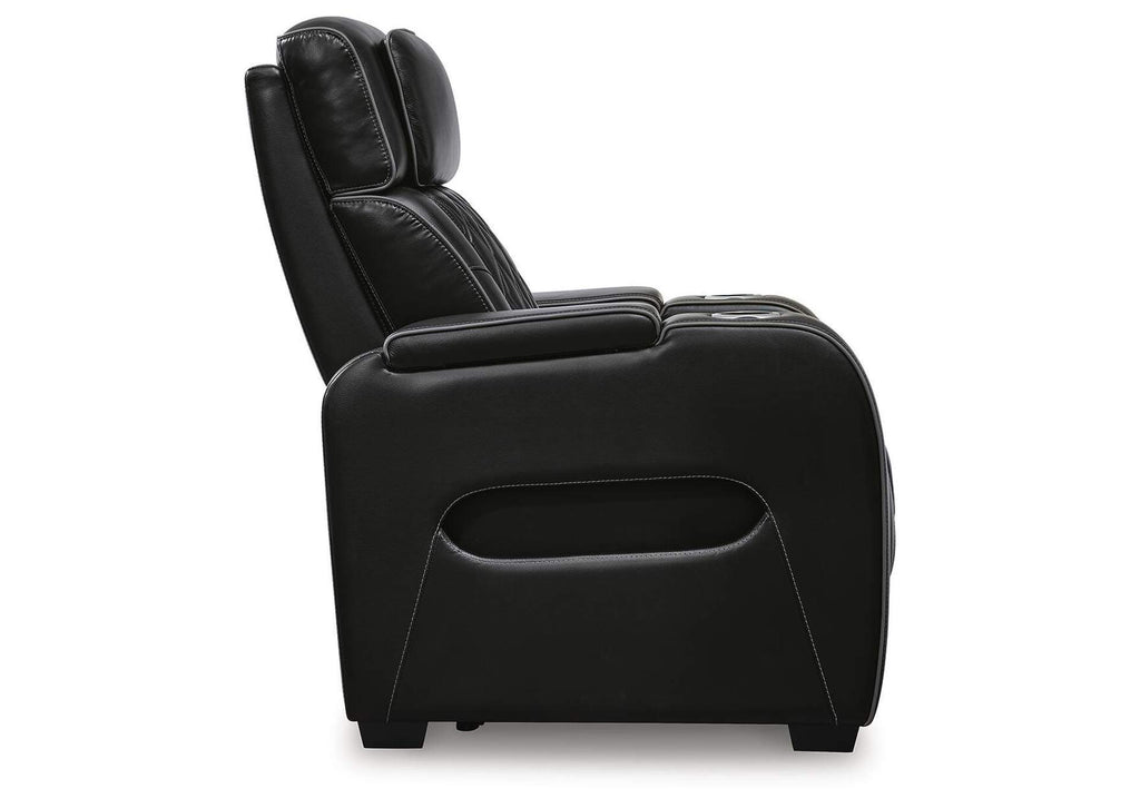 Boyington Power Recliner side view