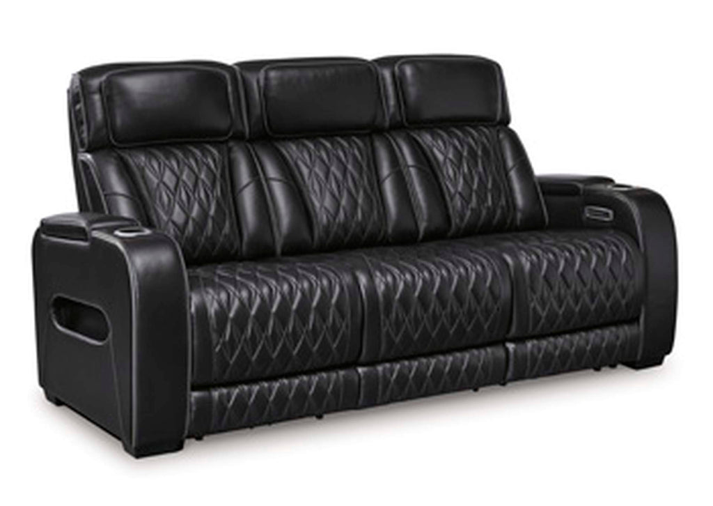 Boyington Power Reclining Sofa angled view