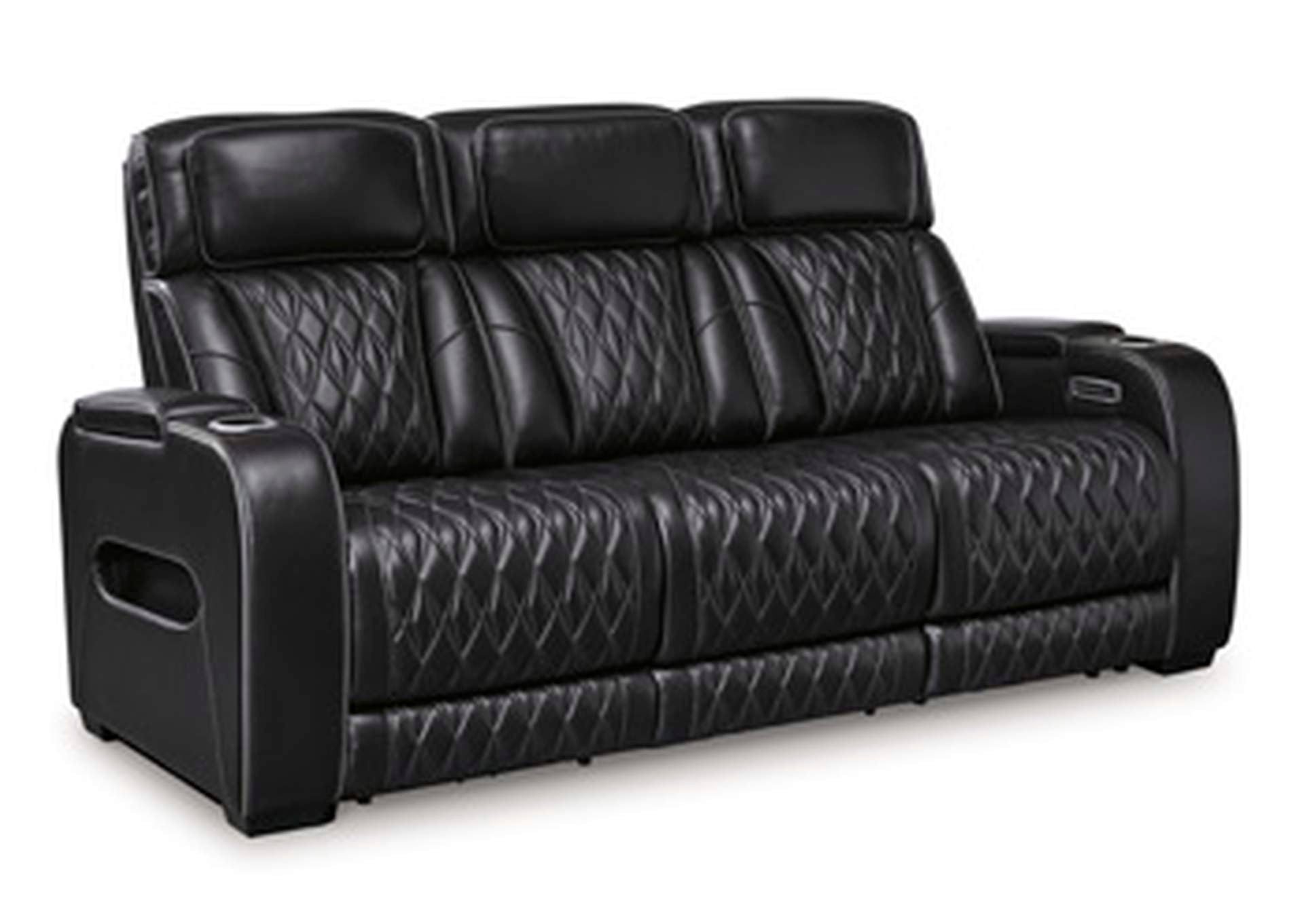 Boyington Power Reclining Sofa angled view