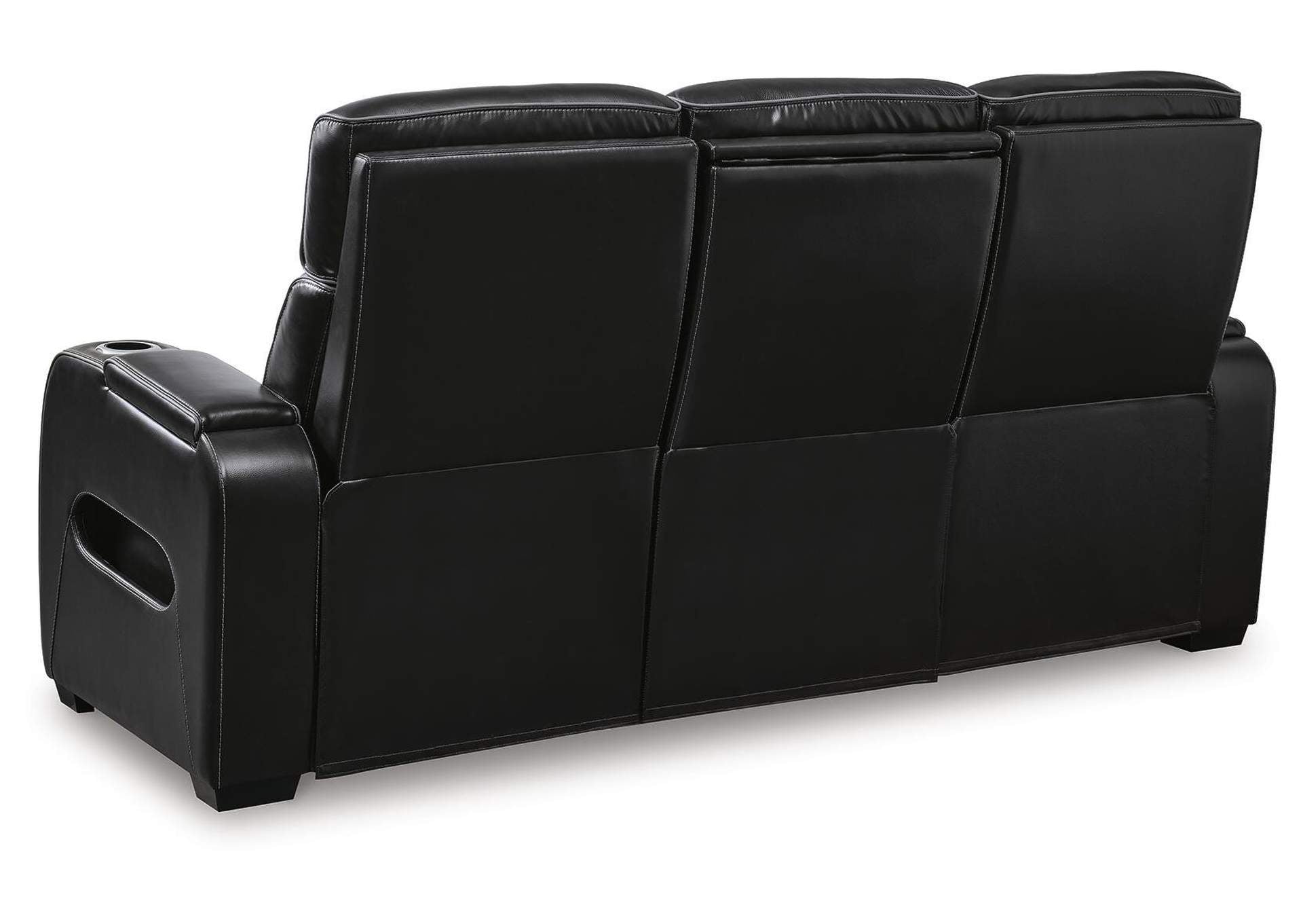 Boyington Dual Power Leather Sofa, Loveseat and Recliner