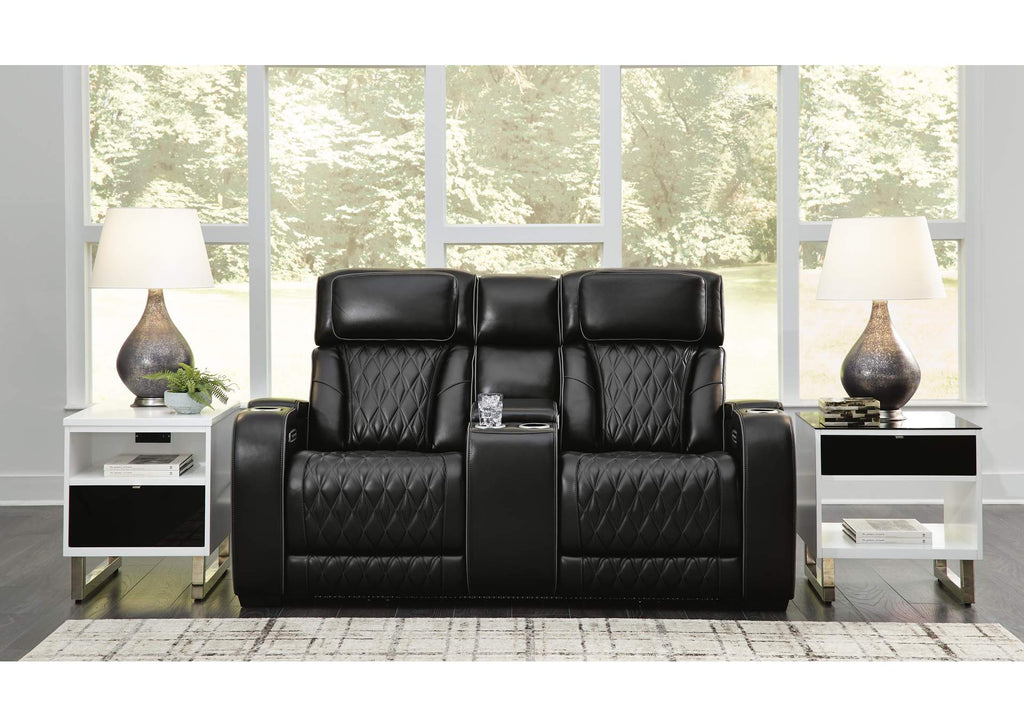 Boyington Power Reclining Loveseat with Console