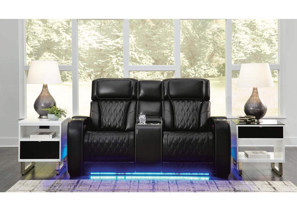 Boyington Power Reclining Loveseat with Console