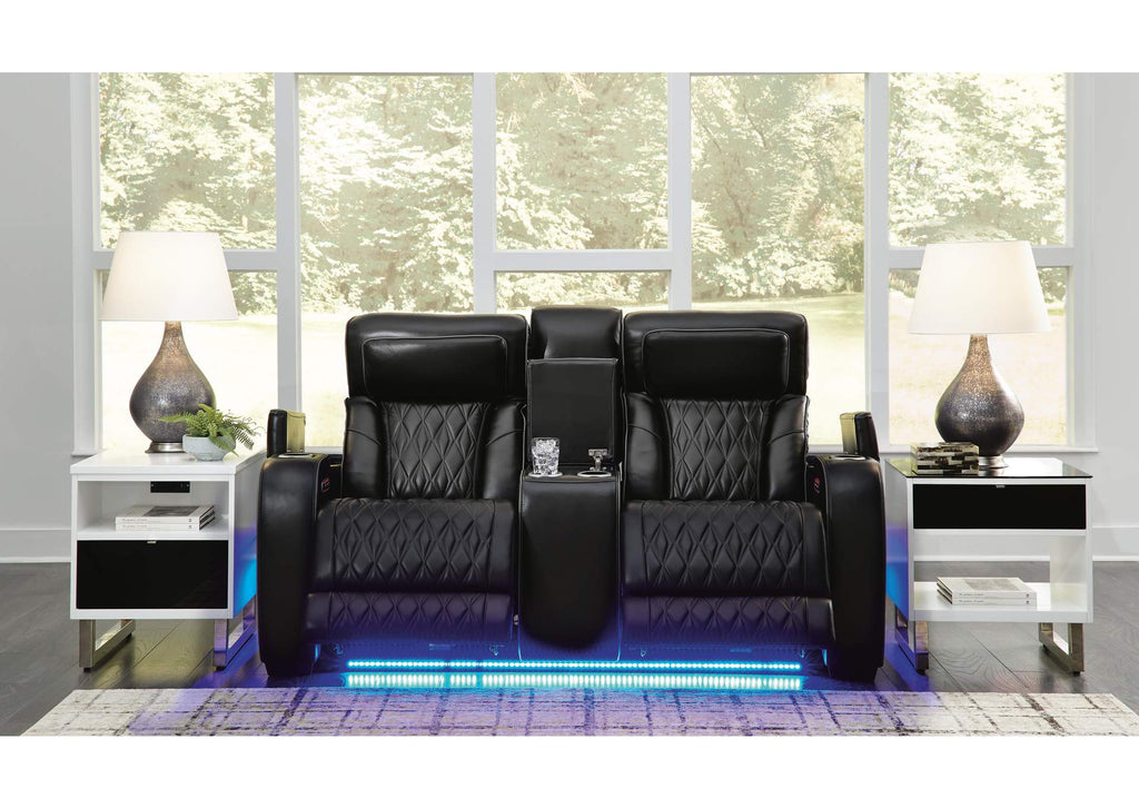 Boyington Power Reclining Loveseat with Console