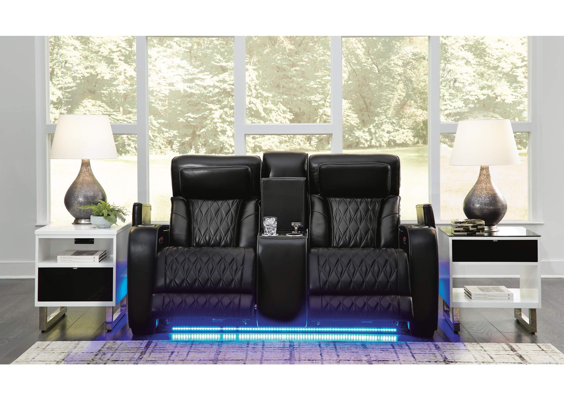 Boyington Power Reclining Loveseat with Console