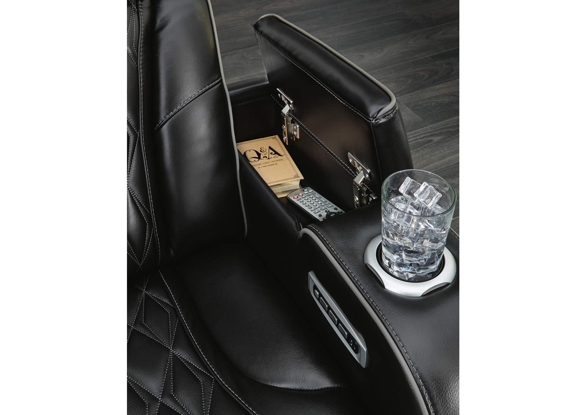 Boyington Power Reclining Sofa detail