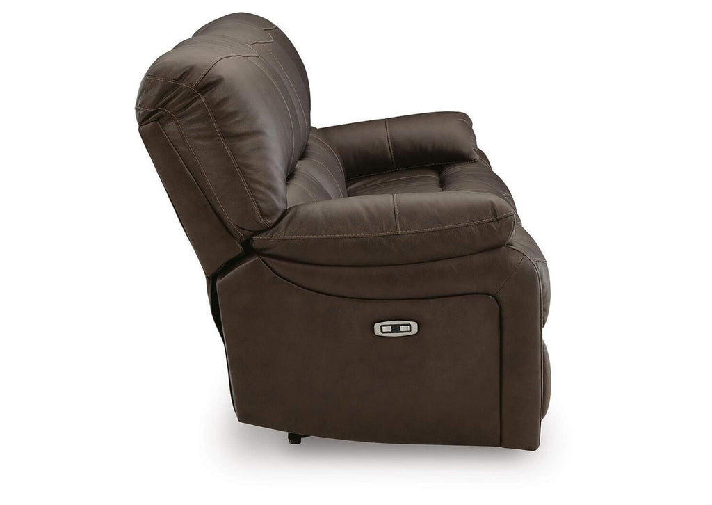 Leesworth Power Reclining Sofa side view