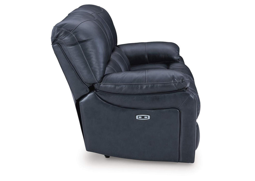 Leesworth Power Reclining Loveseat side view