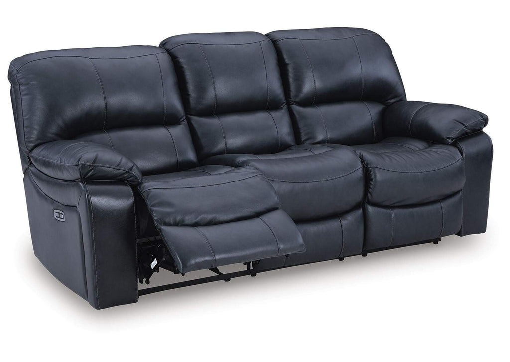 Leesworth Power Reclining Sofa angled view