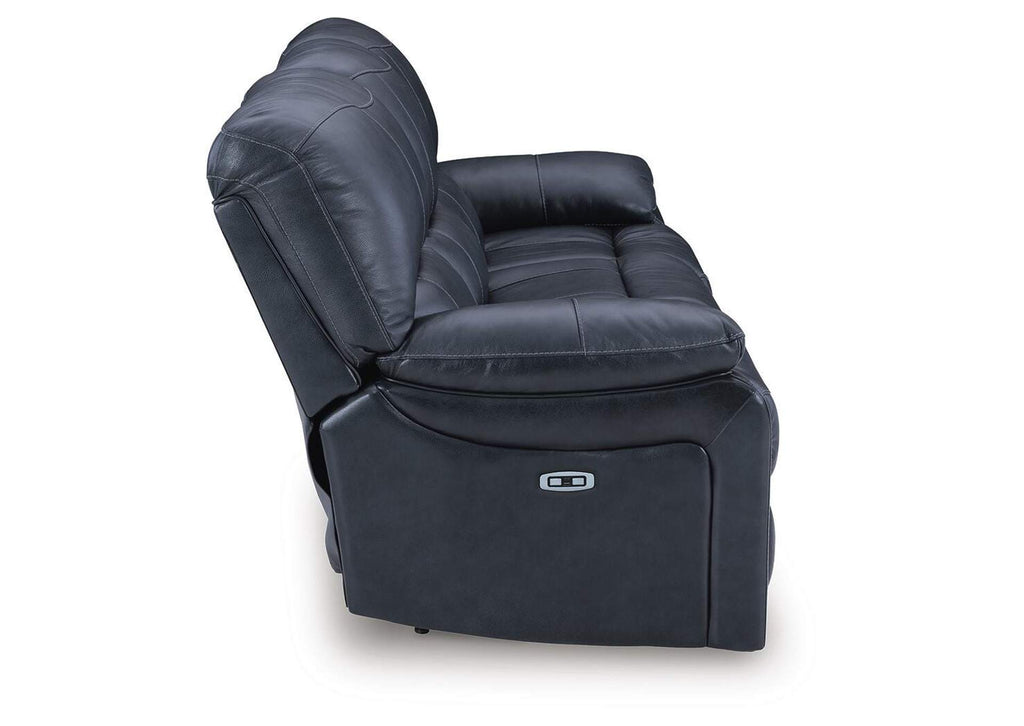 Leesworth Power Sofa, Loveseat and Recliner side view