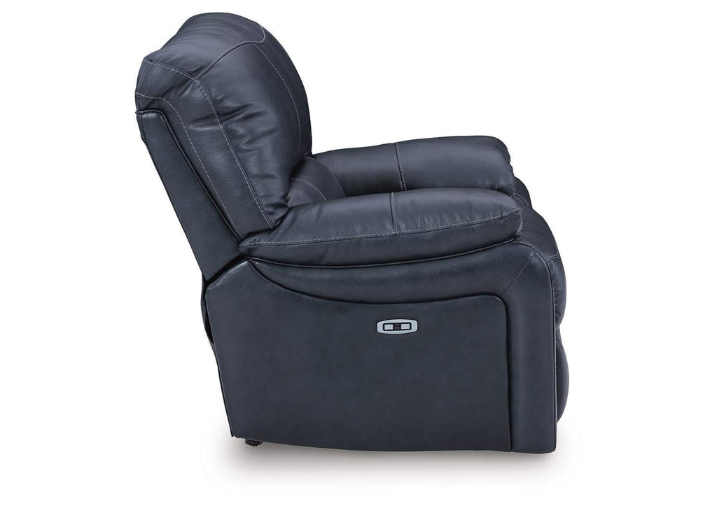 Leesworth Power Sofa, Loveseat and Recliner side view