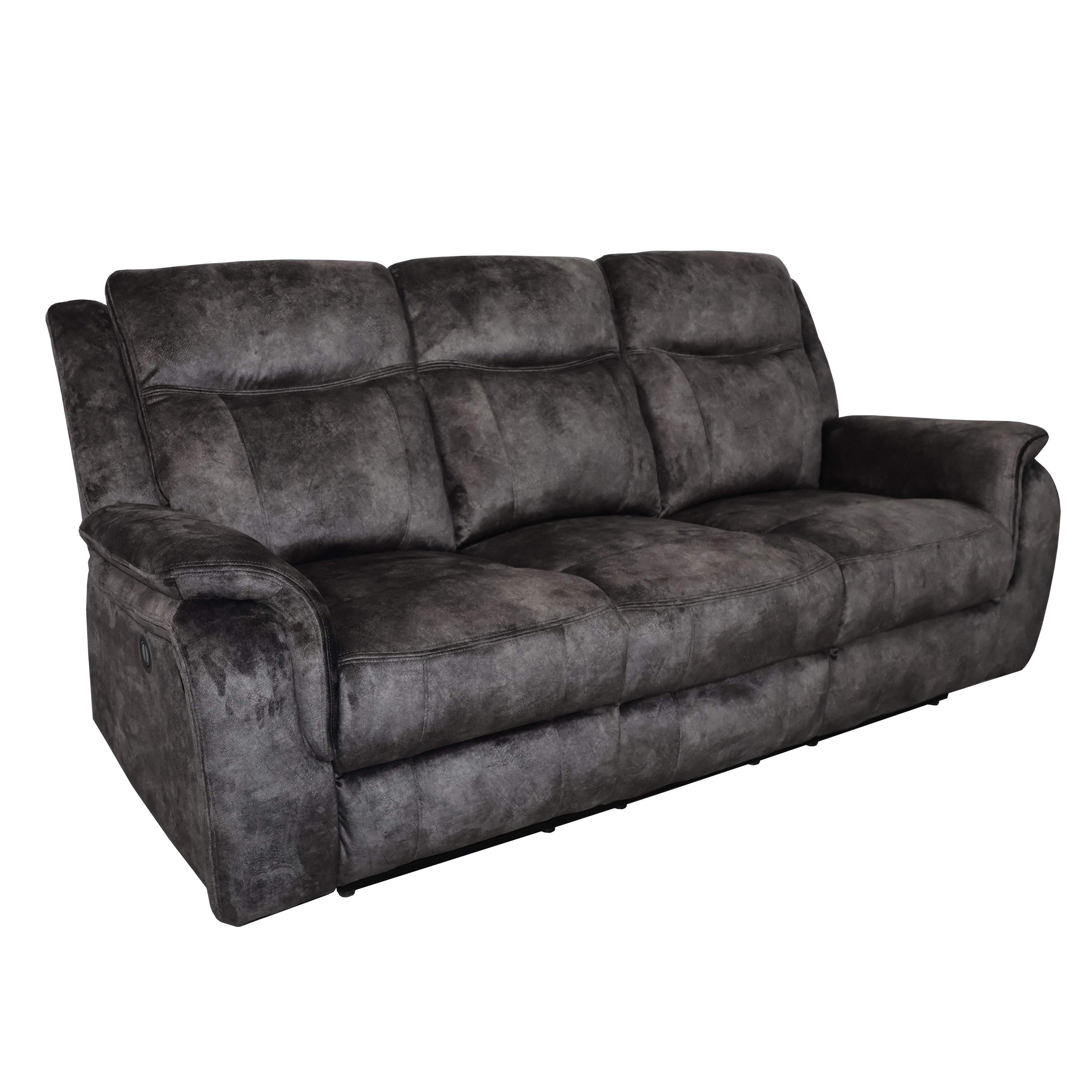 Park City Sofa w/Pwr Fr-Slate