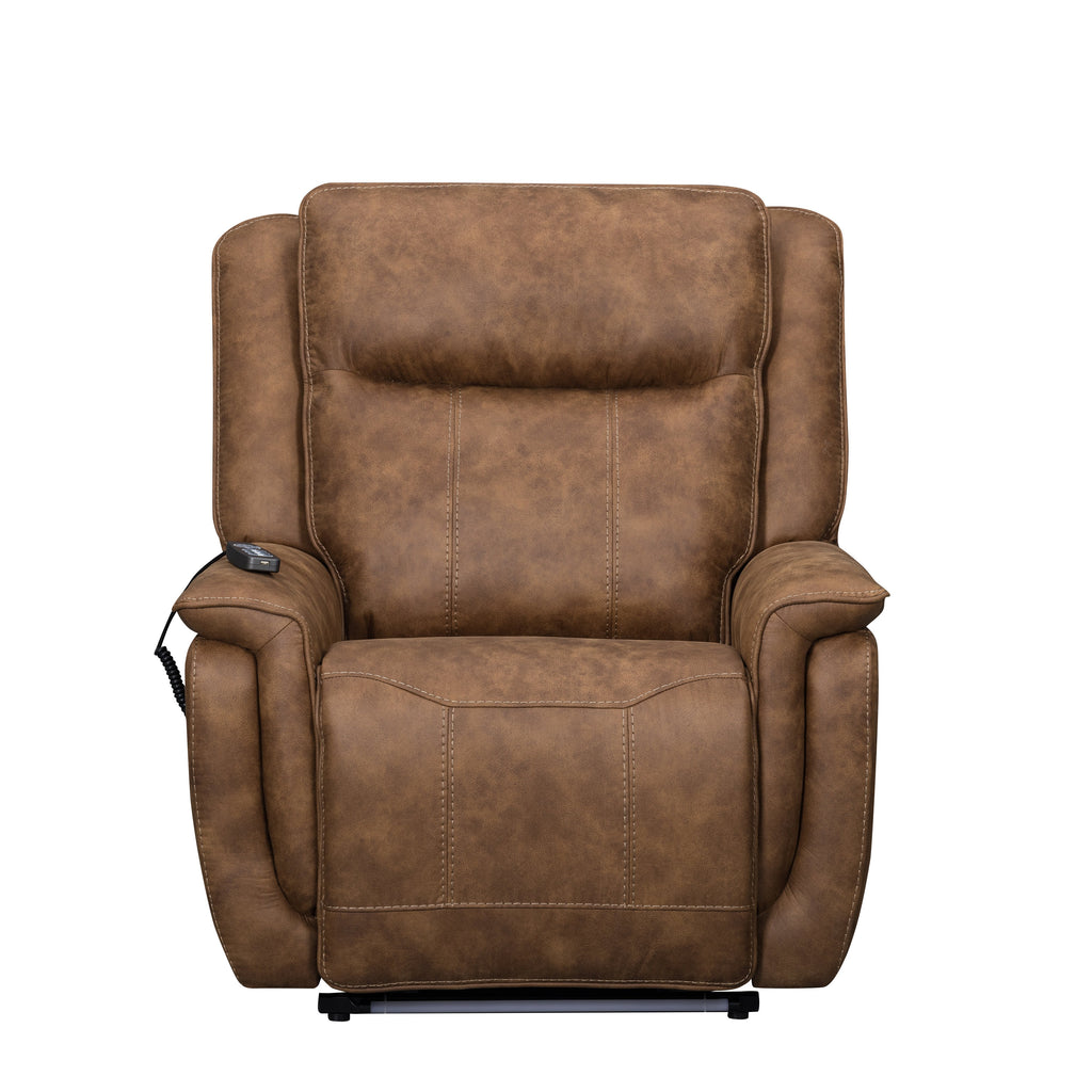 Kyra Auto Glider Recliner w/Pwr Hr & Fr-Saddle