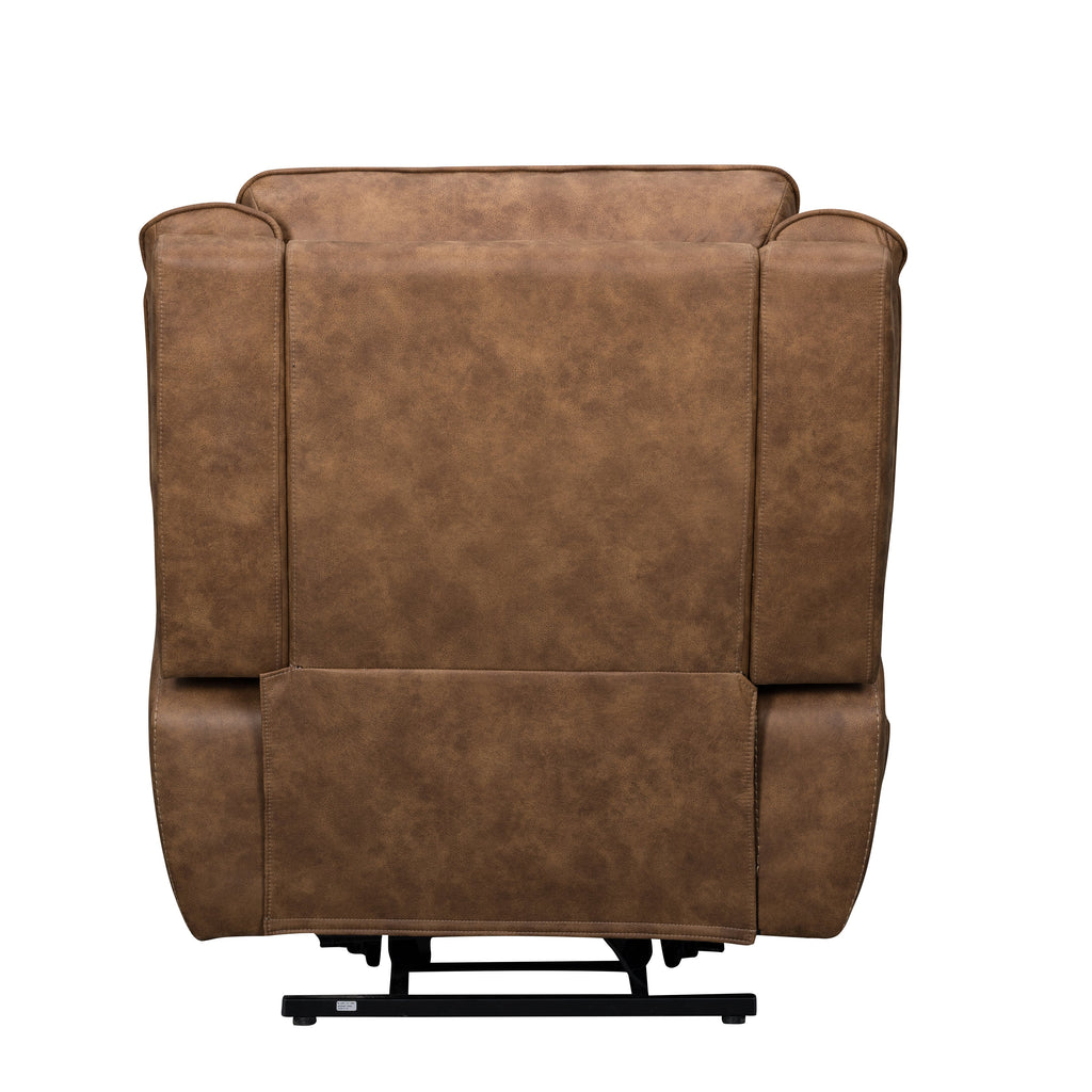 Kyra Auto Glider Recliner w/Pwr Hr & Fr-Saddle