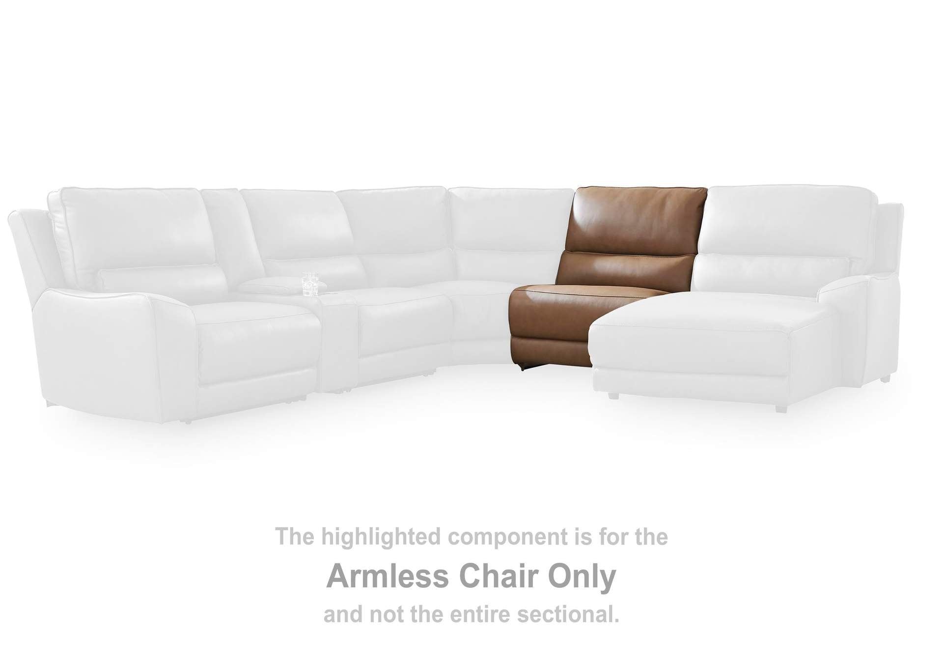 DeepWakes 3-Piece Reclining Sofa Chaise