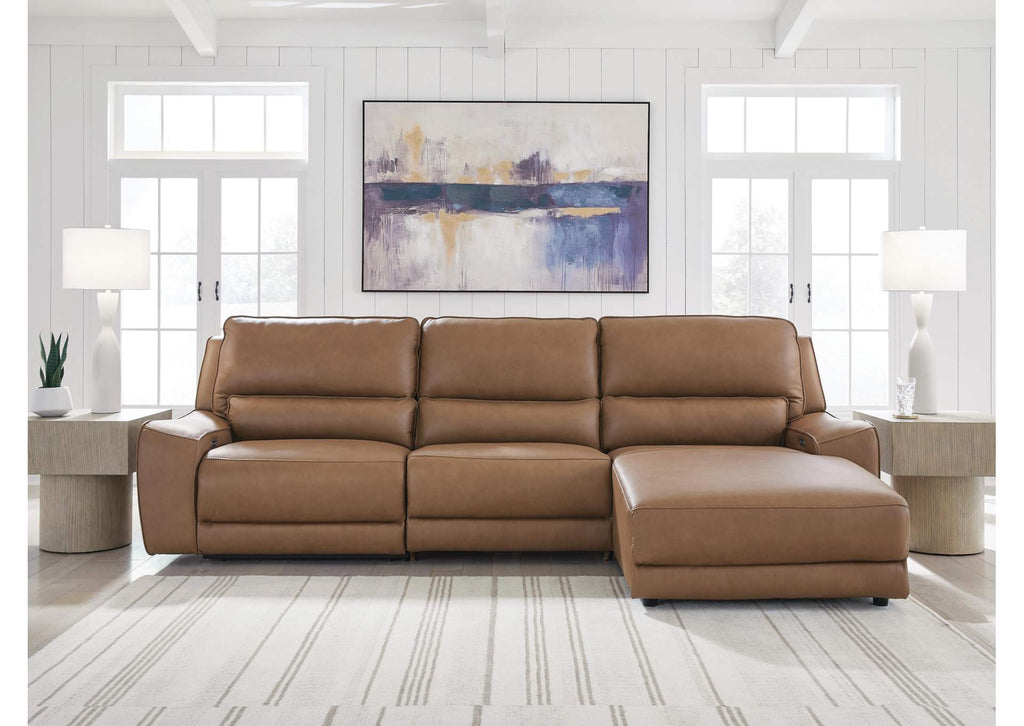 DeepWakes 3-Piece Reclining Sofa Chaise