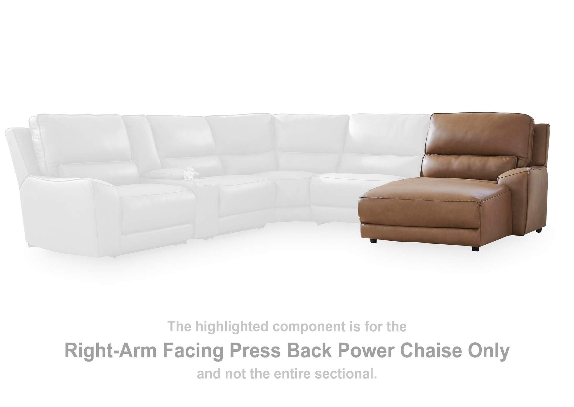 DeepWakes 3-Piece Reclining Sofa Chaise