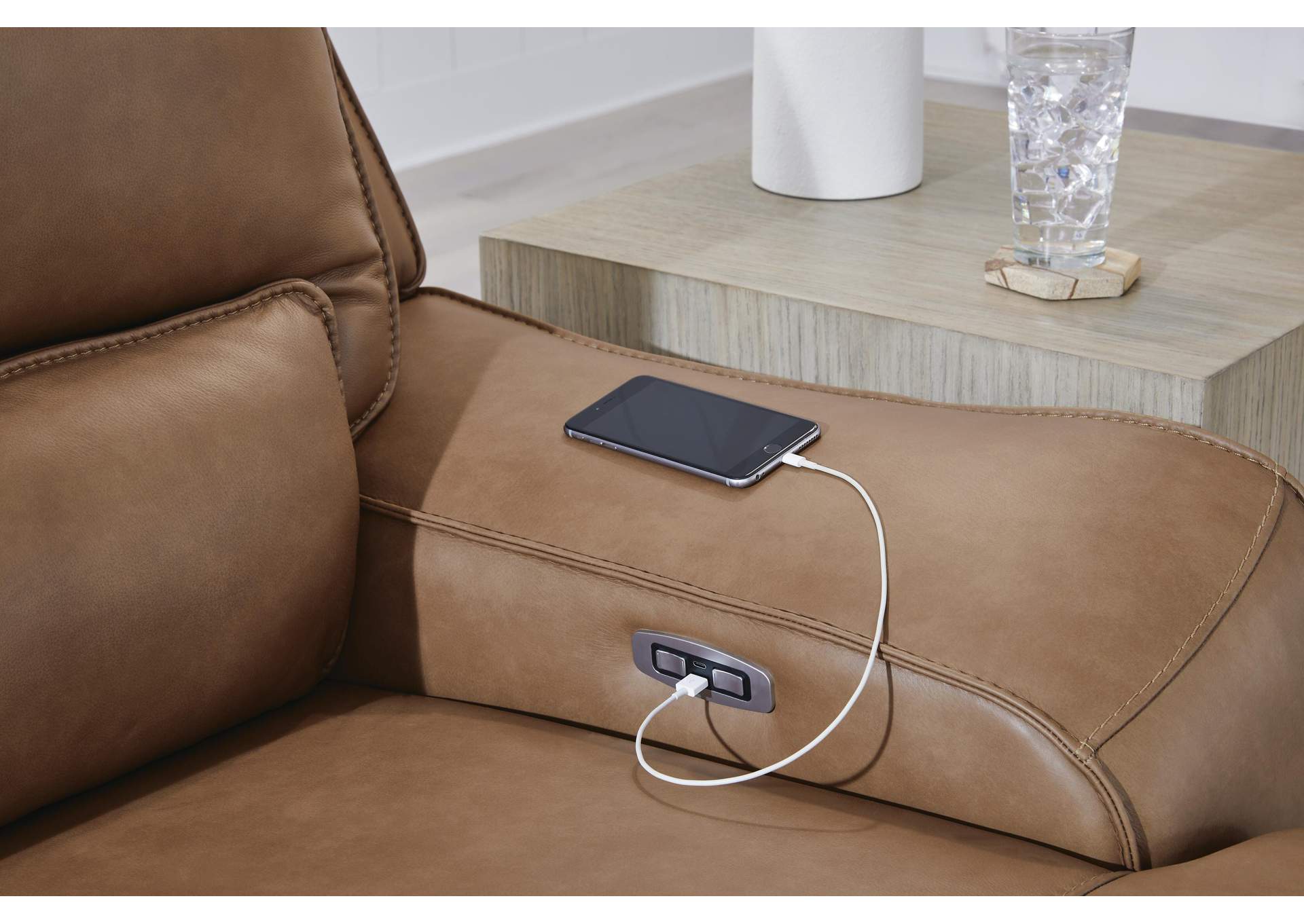 DeepWakes 3-Piece Reclining Sofa Chaise