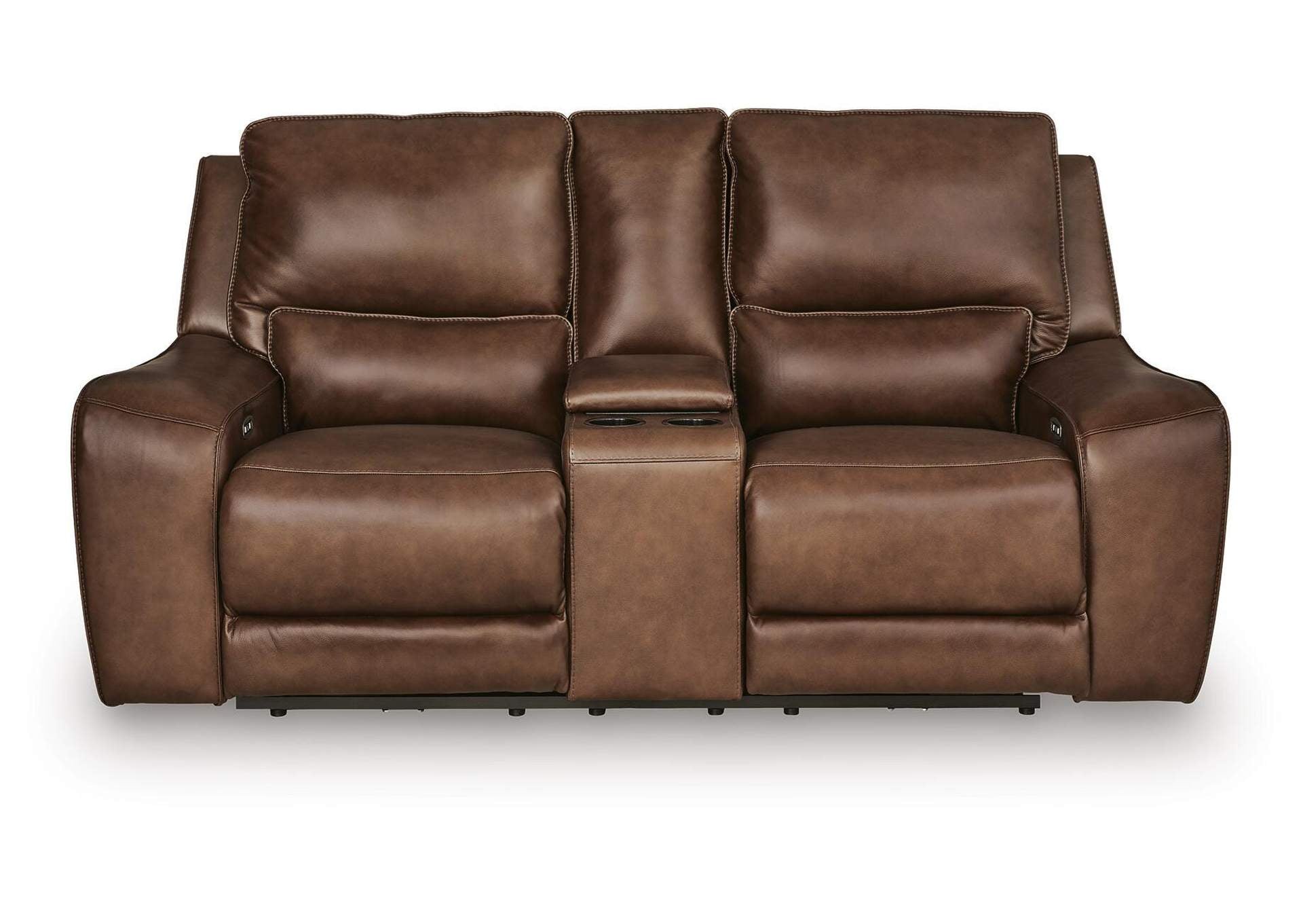 DeepWakes Power Reclining Loveseat with Console