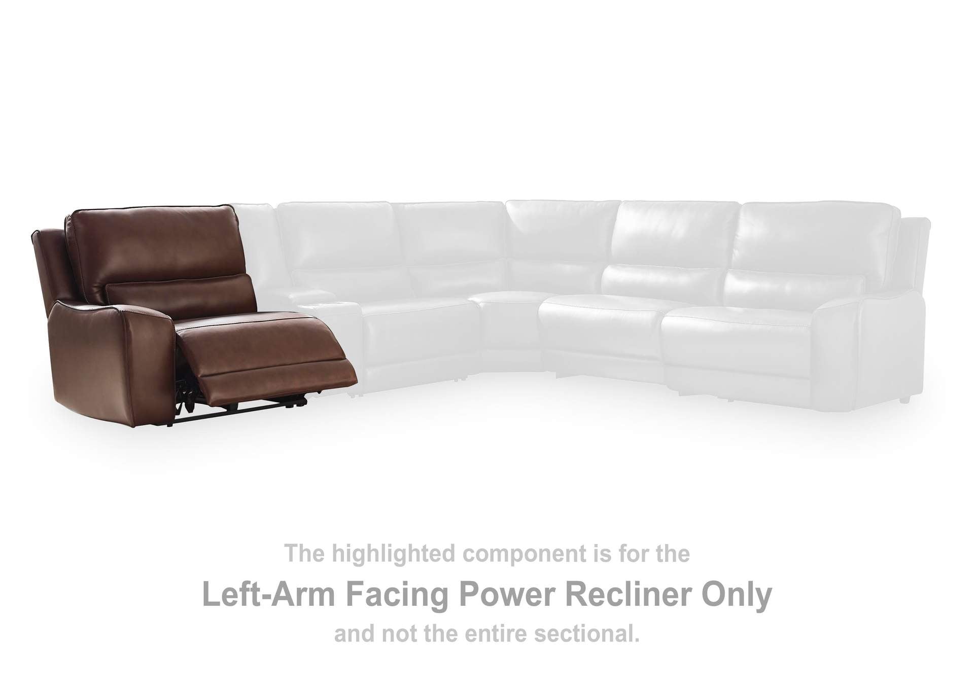 DeepWakes 3-Piece Reclining Sofa Chaise