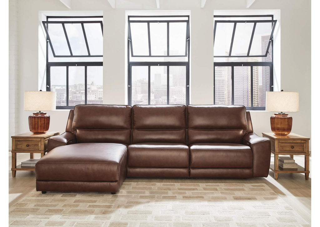 DeepWakes 3-Piece Reclining Sofa Chaise