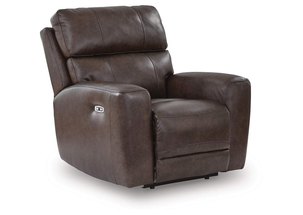 Crossplex Power Recliner angled view
