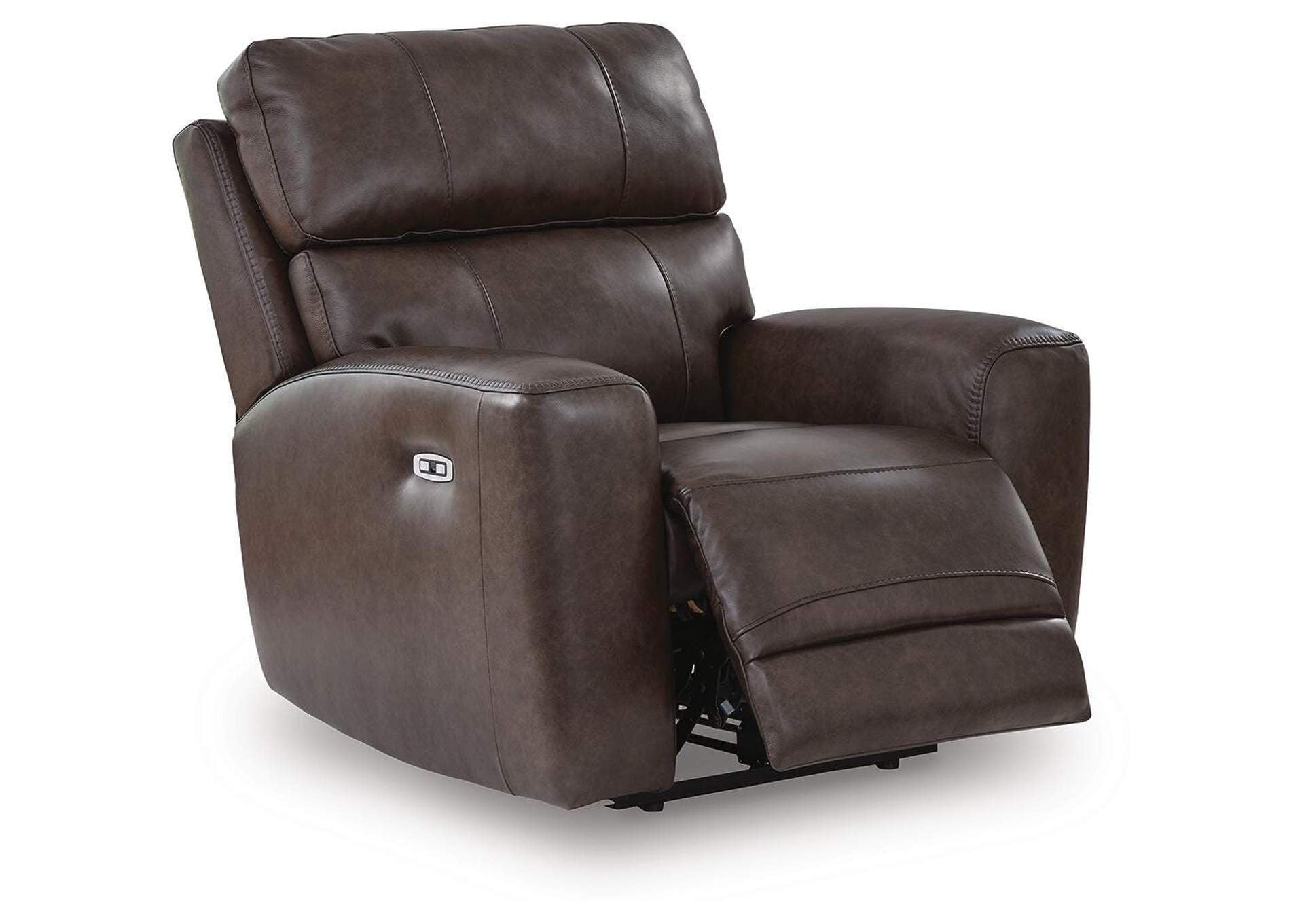 Crossplex Power Recliner angled view