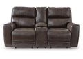 Crossplex Power Reclining Loveseat with Console