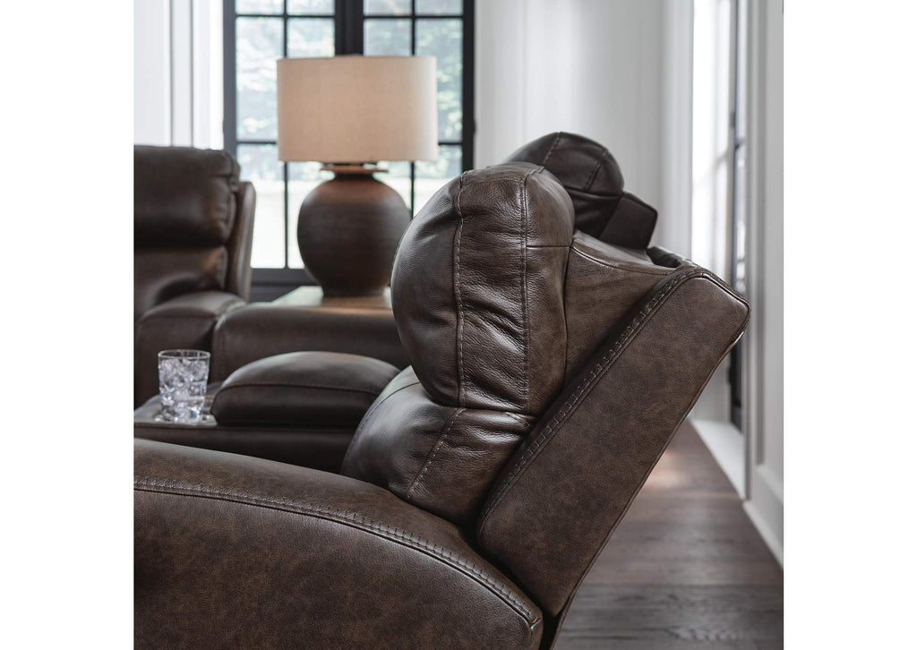 Crossplex Power Reclining Loveseat with Console
