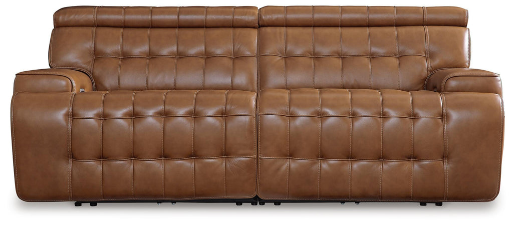 Temmpton sectional, 2-Piece Power Reclining Sectional Loveseat · 86 × 44 × 34 in, view 1