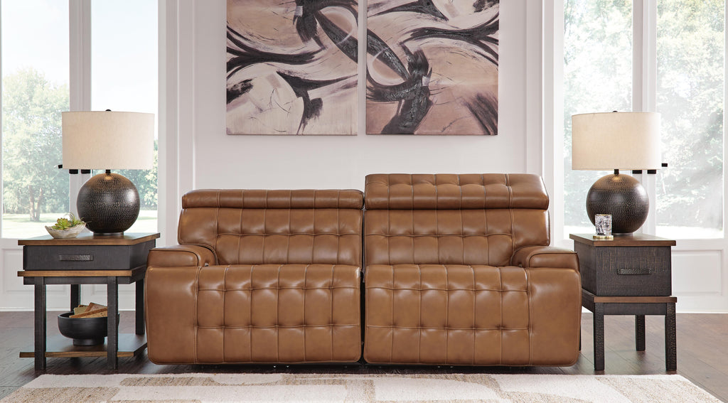 Temmpton sectional, 2-Piece Power Reclining Sectional Loveseat · 86 × 44 × 34 in, view 2