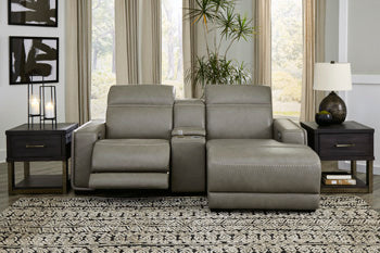 Correze sectional, 3-Piece Power Reclining Sectional with Chaise · 88 × 65 × 33 in, view 1