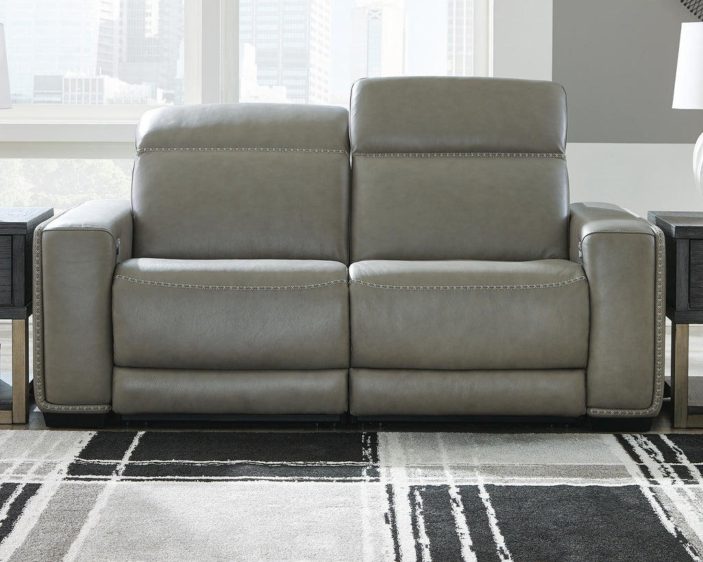Correze sectional, 2-Piece Power Reclining Sectional · 76 × 41 × 33 in, view 3