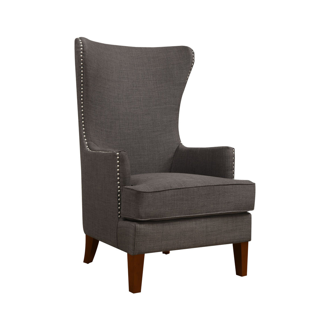 Kori 724 Chair w/Chrome Nails Heirloom Charcoal (Ista 3)