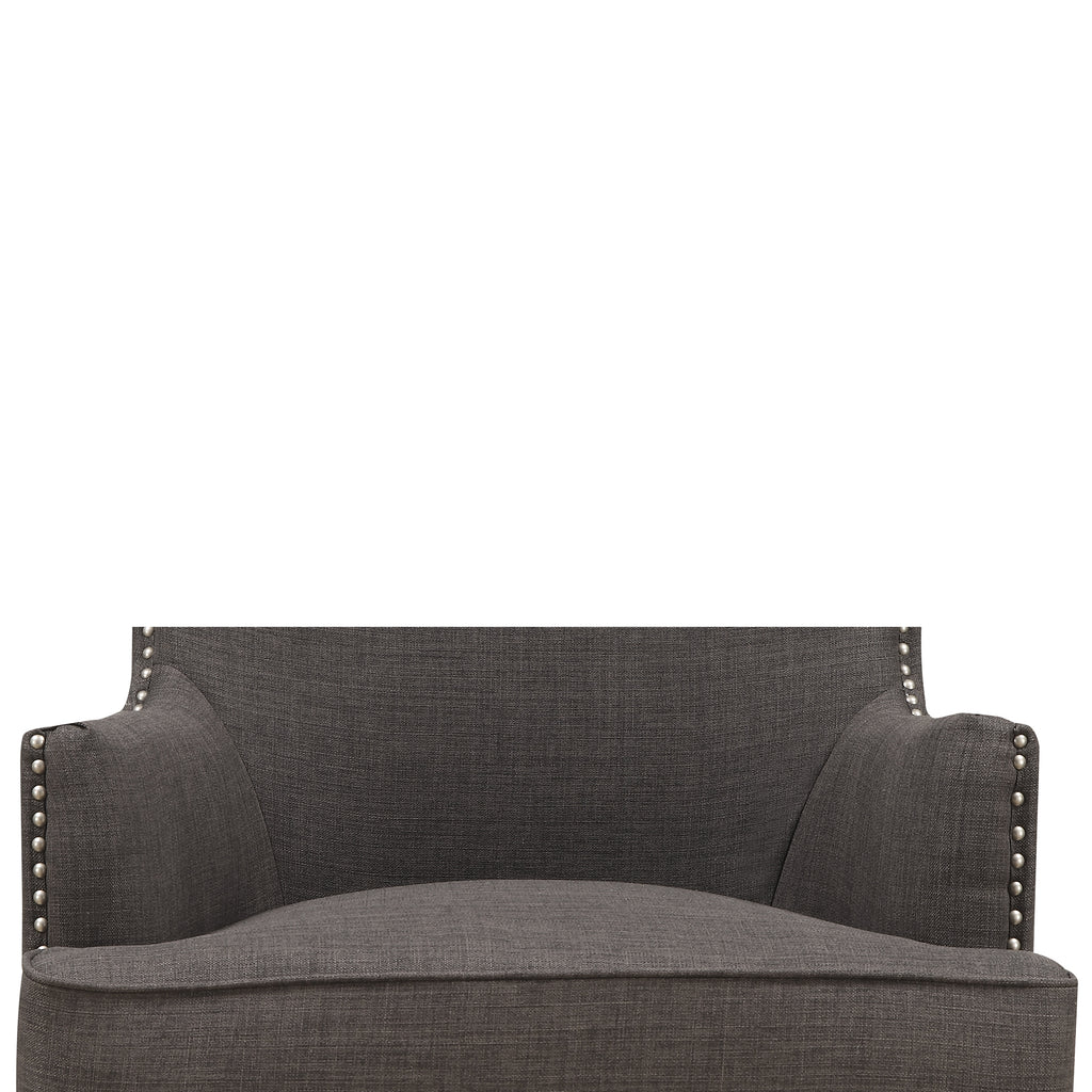 Kori 724 Chair w/Chrome Nails Heirloom Charcoal (Ista 3)